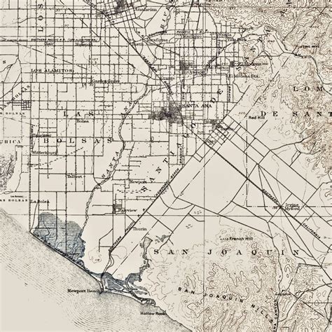 map of Orange County